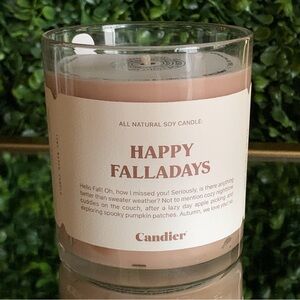 Ryan Porter HAPPY FALLADAYS Candle | NEW | Candier | All Natural Soy Candle